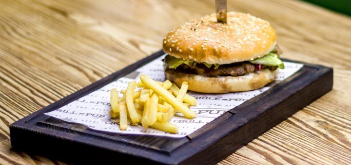 Grill pub restaurant menu. order at a discount