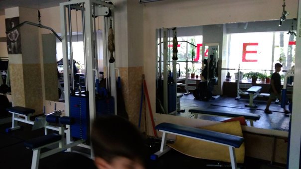 Gym of the fitness club «Athlete» in the Dnieper. Buy a subscription at a discount.