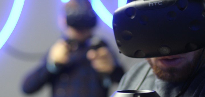 VR helmet for rent at the MirVR club in Odessa. Pay for the promotion. 3
