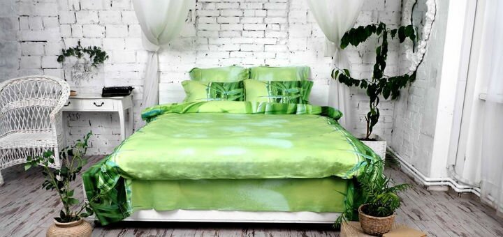 Bed linen in the online store «Marcel» in Kiev. Order on sale.