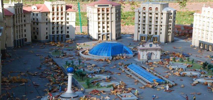 Экспозиция в парке-музее «Киев в миниатюре» в Киеве. Посетите экскурсию по акции.