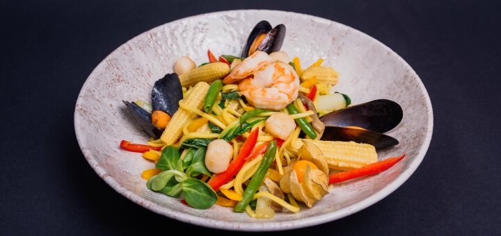 Pan-Asian restaurant Moyogi in Lviv. Visit with promotion 19