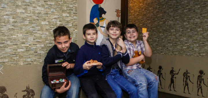 Квест комната Гробница фарана в "Взаперти" в Киеве. Заказывайте по скидке