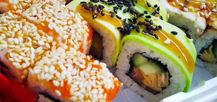 Акційні пропозиції доставки суші в «panda sushi house»