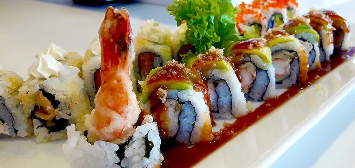 Discount on rolls from the cafe on gorky on