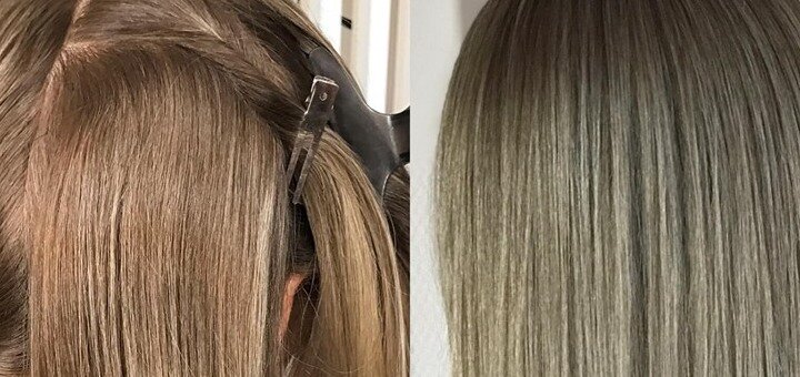 Hair restoration in a beauty salon
