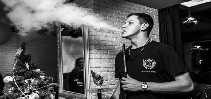 Smoky hookah at old street hall
