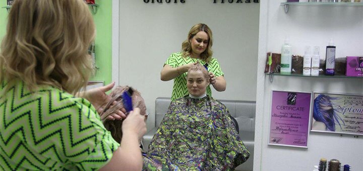 Стрижки со скидкой в салоне красоты «Cosmeja beauty studio» в Харькове