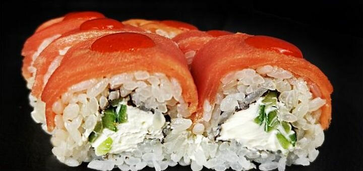 Sushi discount with Welcome Pizza delivery