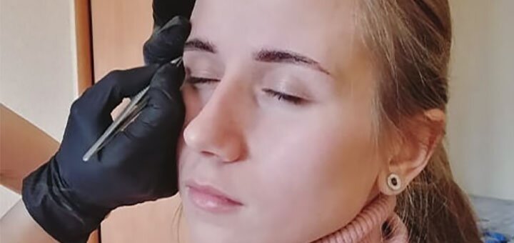 Коррекция бровей от мастера-бровиста Татьяна Андреева в Николаеве. По акции.