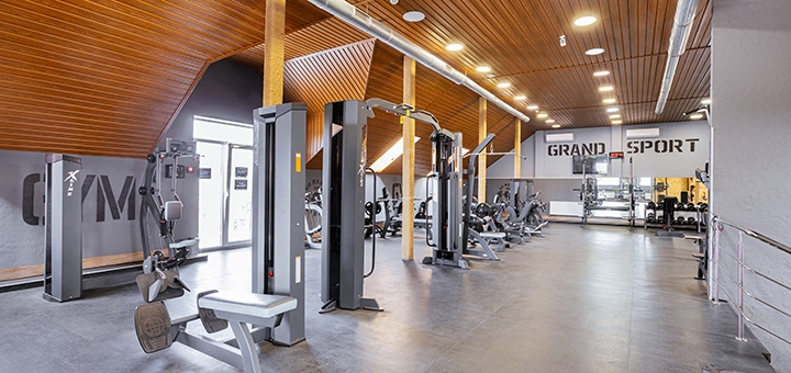 Fitness club "Grand Sport" in Kyiv. Buy discount tickets.