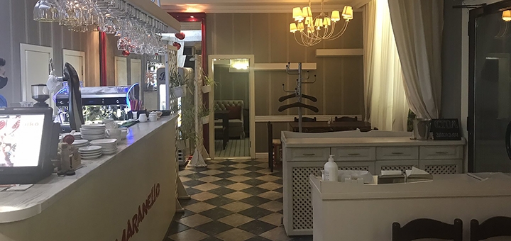 Italian restaurant marinela in kharkov. with discount.