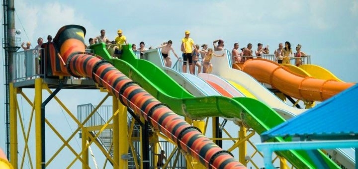 Aquapark in Ochakovo, discounts on tickets