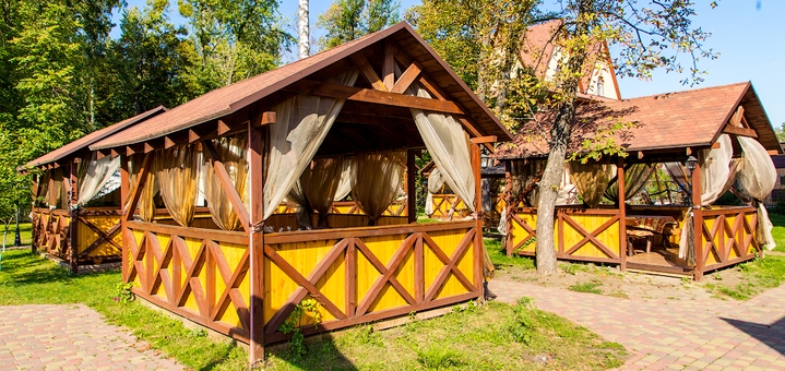 Pavilions Krakow near Kyiv. Book with promotion 3