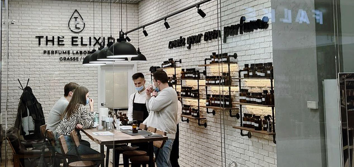 The Elixir perfume laboratory in Kyiv. Visit with a special offer of 8