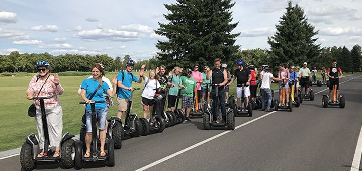 Катання на сігвеях Green Wheels в Києві. Сплачуйте прокат segway акцією.