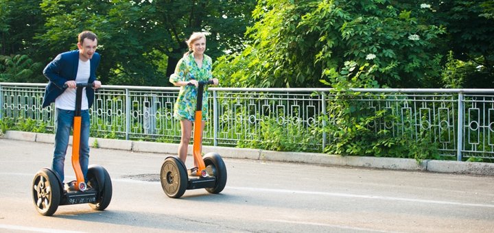 Прогулянки на сігвеях «Green Wheels» в Києві. Сплачуйте прокат segway акцією.