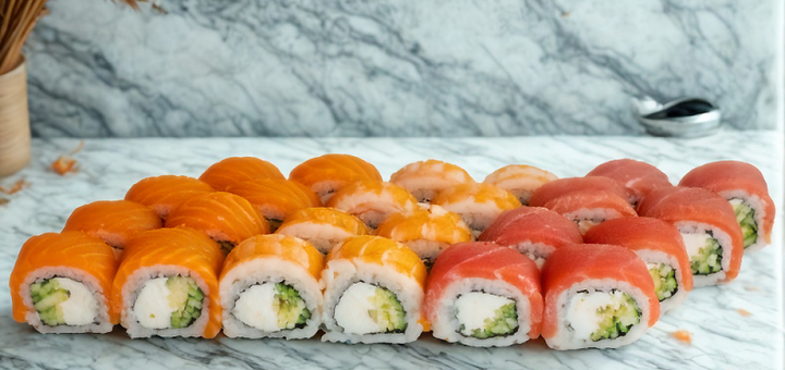 Доставка еды Crystal Sushi по акции 2