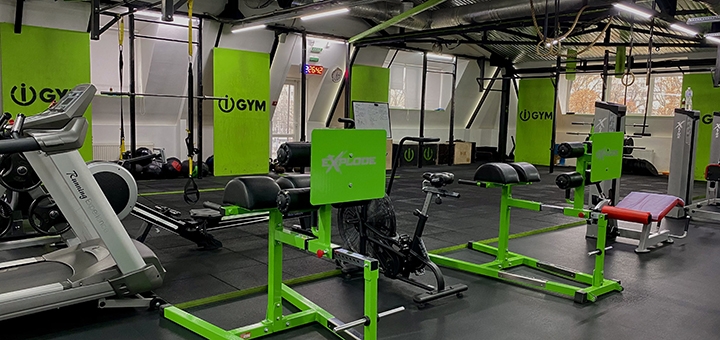 Тренажерна зала iGYM. Відвідуйте по акції 38