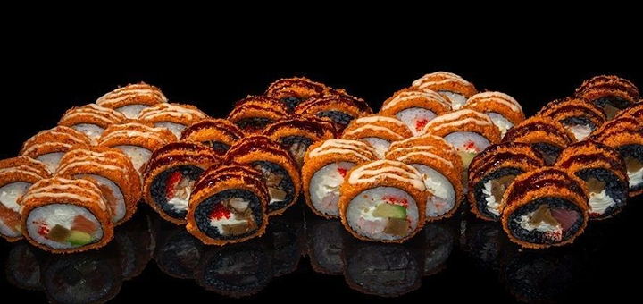 Aki Maki Sushi delivery. Order with the 12% off special offer.
