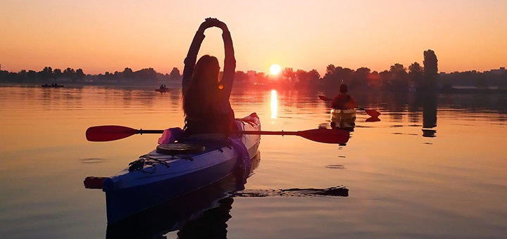 Прокат каяков, байдарок и SUP досок Sup Kayak Club. Посещайте по акции 4
