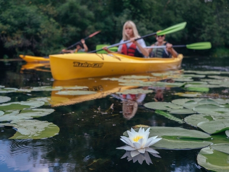 Прокат каяков, байдарок и SUP досок Sup Kayak Club. Посещайте по акции 8