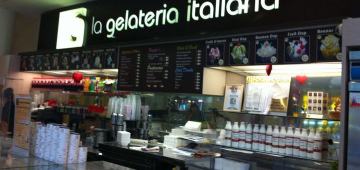 Promotion in La Gelateria Italiana