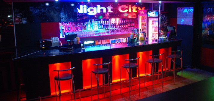 "Night City" in Kherson. Discounts apply