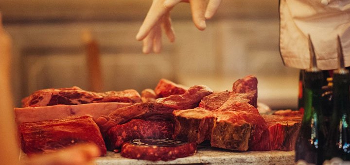 Скидки в ресторане «Стейкхаус Мясо и Вино»