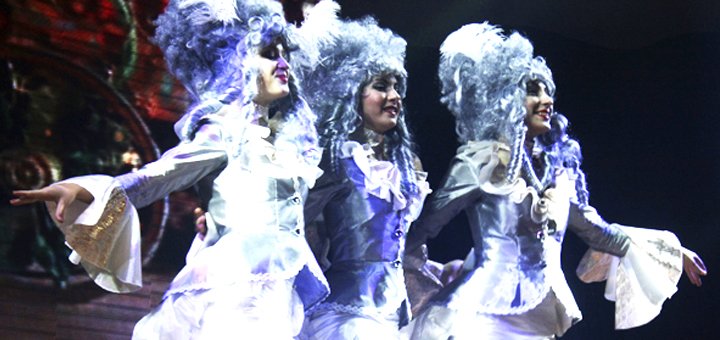 Promotions for performances from the organizing agency "PaleArt"