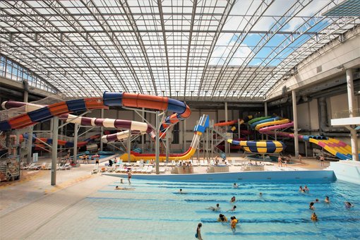 Promotion in the water park "Terminal"