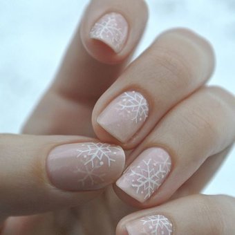 Маникюр с покрытием гель лаком в салоне «Chic Nail Bar» в Киеве. Записывайтесь по акции.