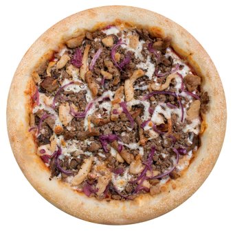 Піца Барбекю від служби доставки "QR-Pizza". Замовляйте зі знижкою