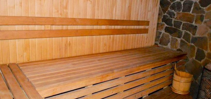 База відпочинку «Зелена дача», знижки на відвідування сауни 25